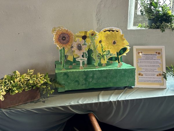 St Julie Brilliart – sponsored and arranged by the Brownies