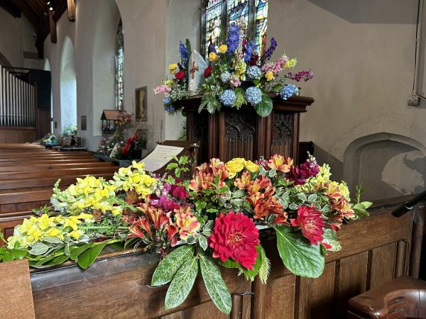 St Cuthbert – sponsored and arranged by Pearl Bingham & Mellony Nichols