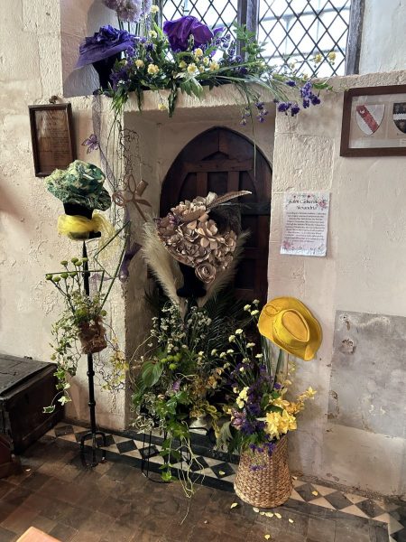 St Catherine of Alexandria – sponsored by Richard Feltham, arranged by Linda Arnold